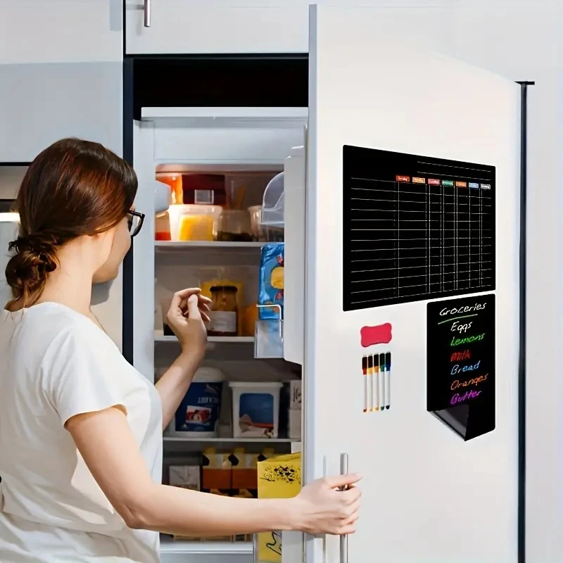 Магнитная наклейка-планировщик холодильника - Фотография_3