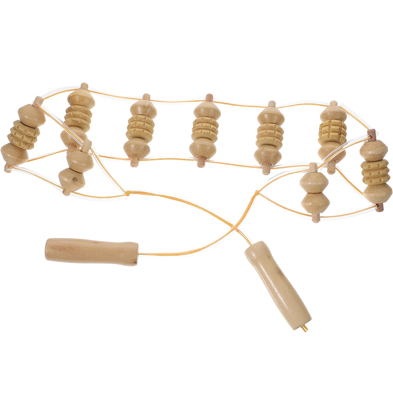 Деревянный ролик для мышц спины