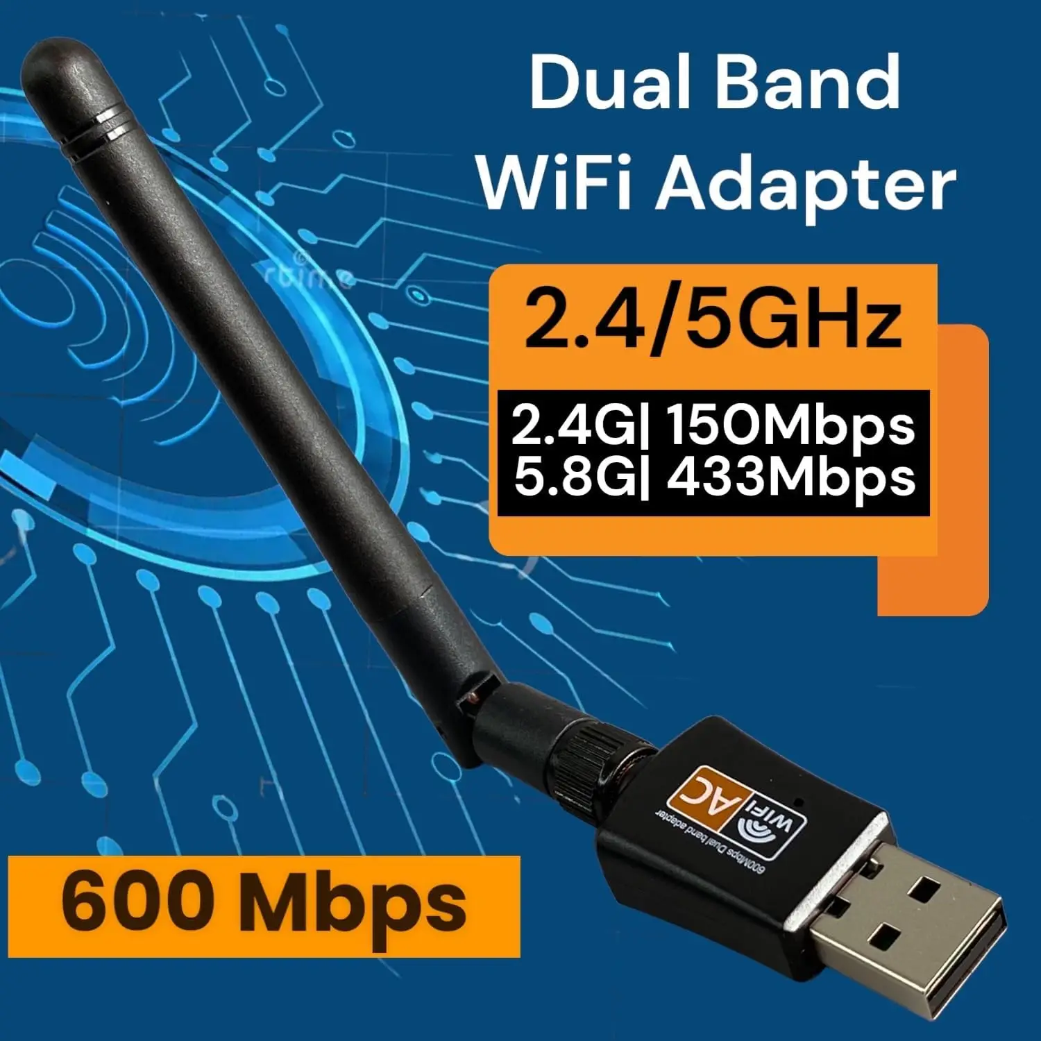 Беспроводная сетевая карта usb wi-fi - Фотография_6