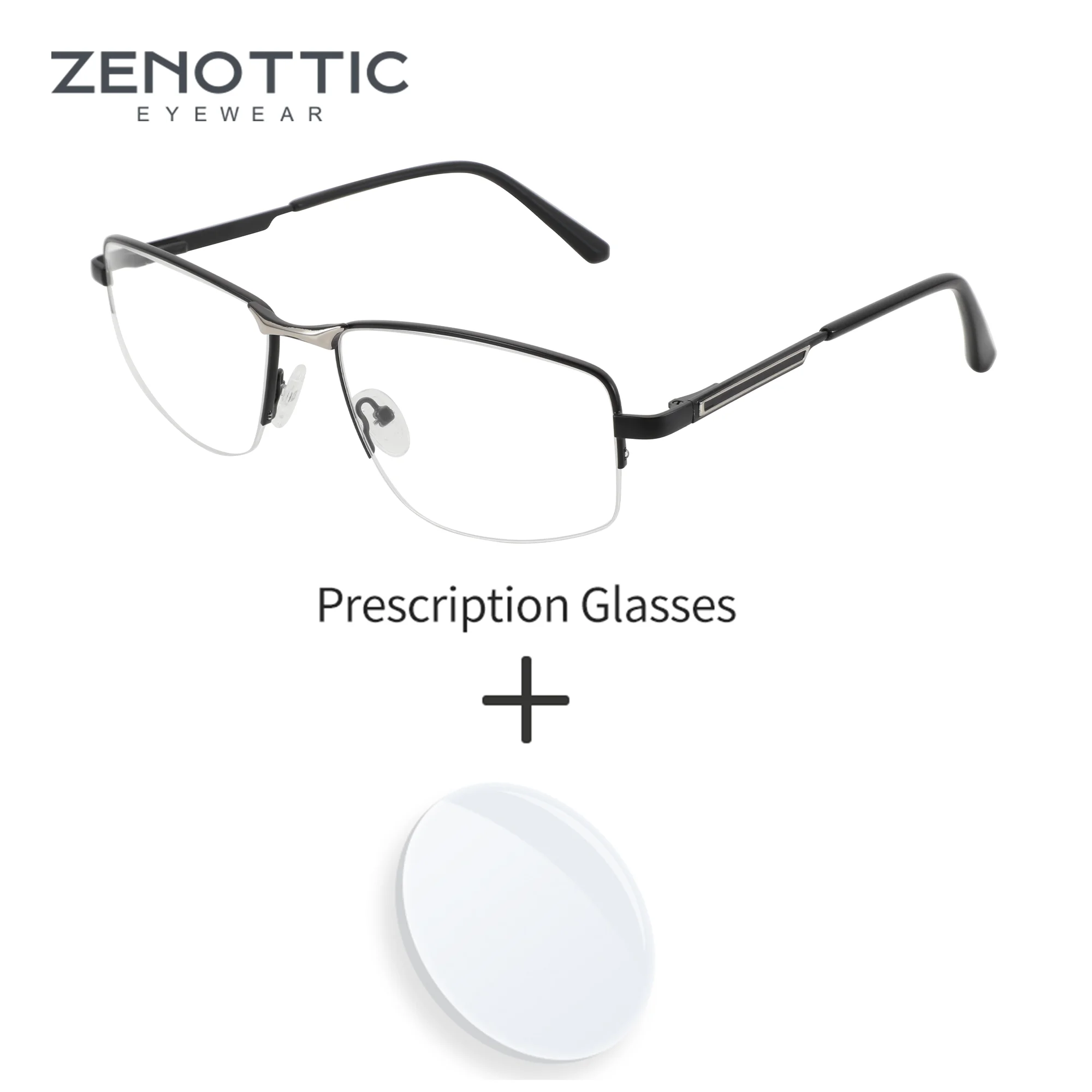 Zenottic m размер полуоправы металлические