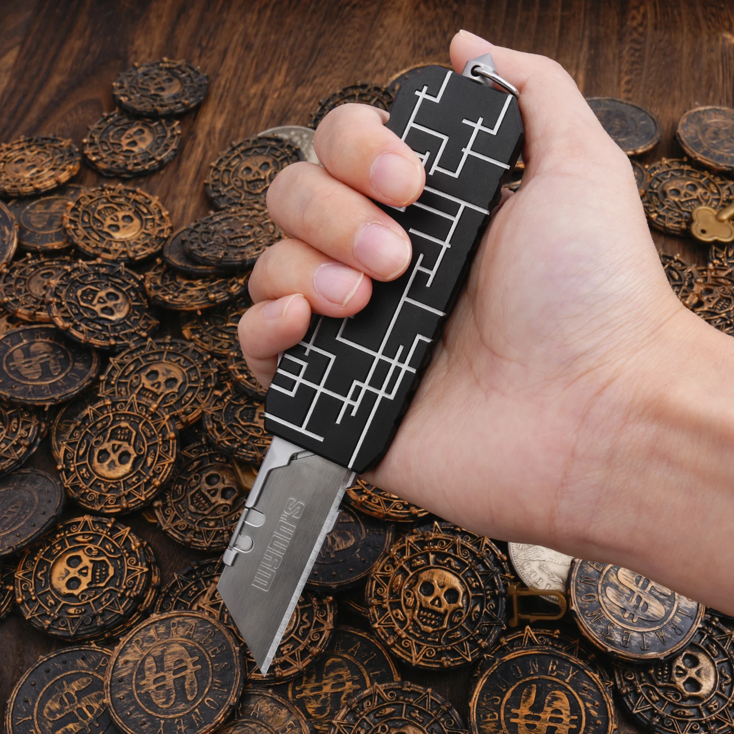 Складной нож из алюминиевого сплава - Фотография_2