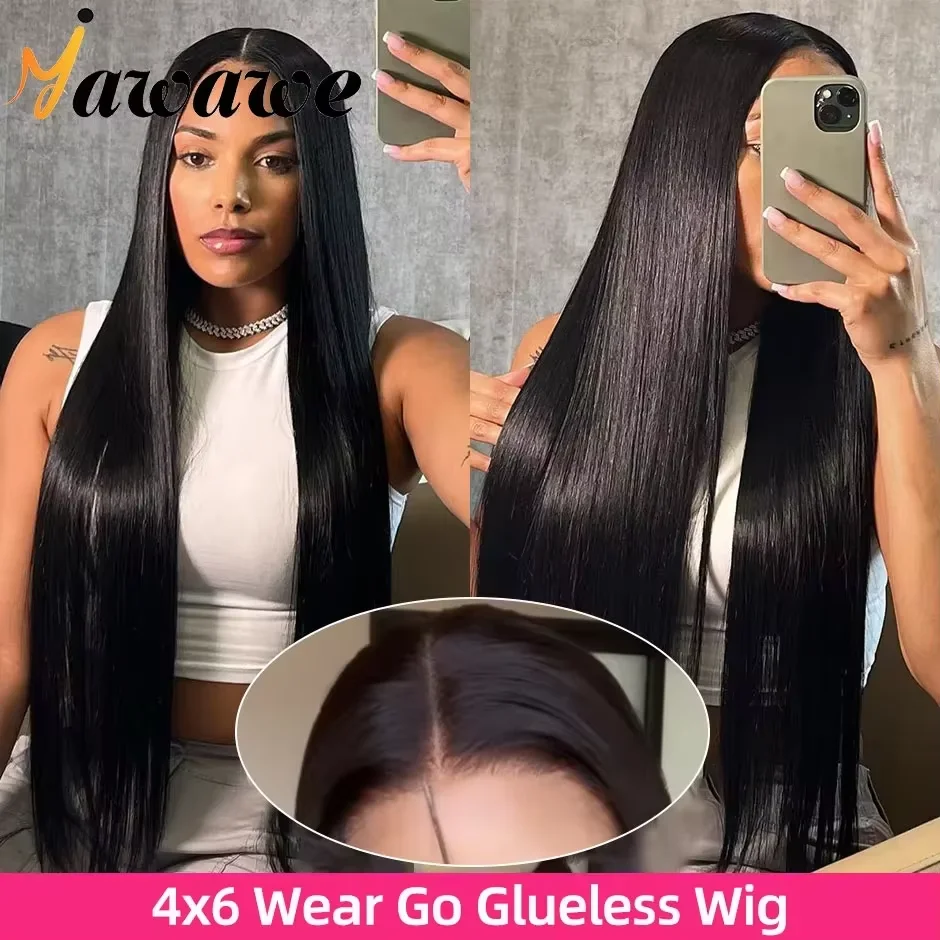 Yawawe hair 6x4 бесклеевой парик