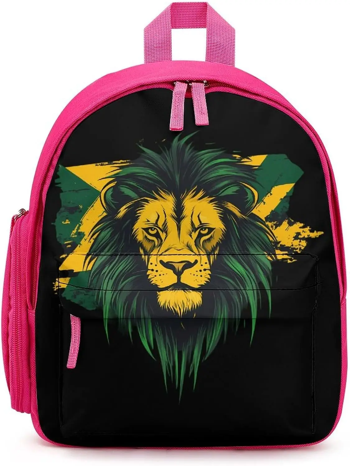 Рюкзак для ноутбука с флагом ямайки и льва