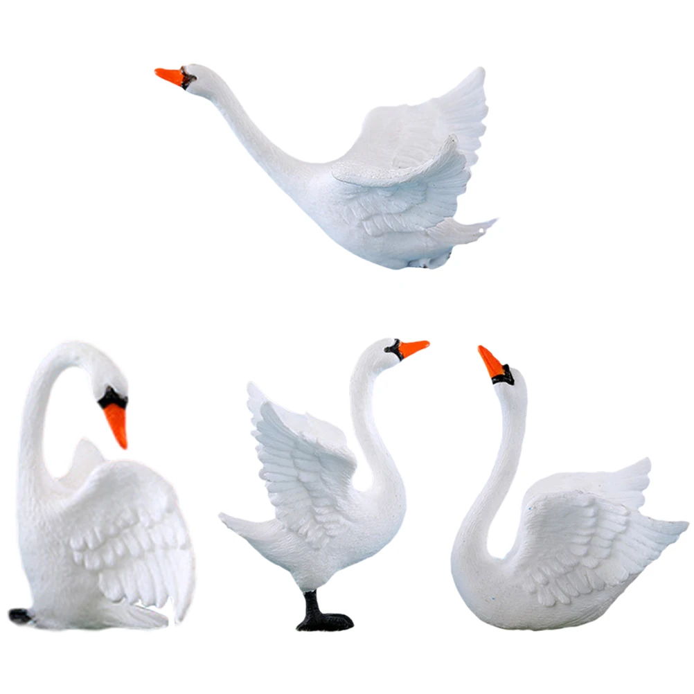 Мини-лебедь, декоративные украшения для дома - Фотография_2