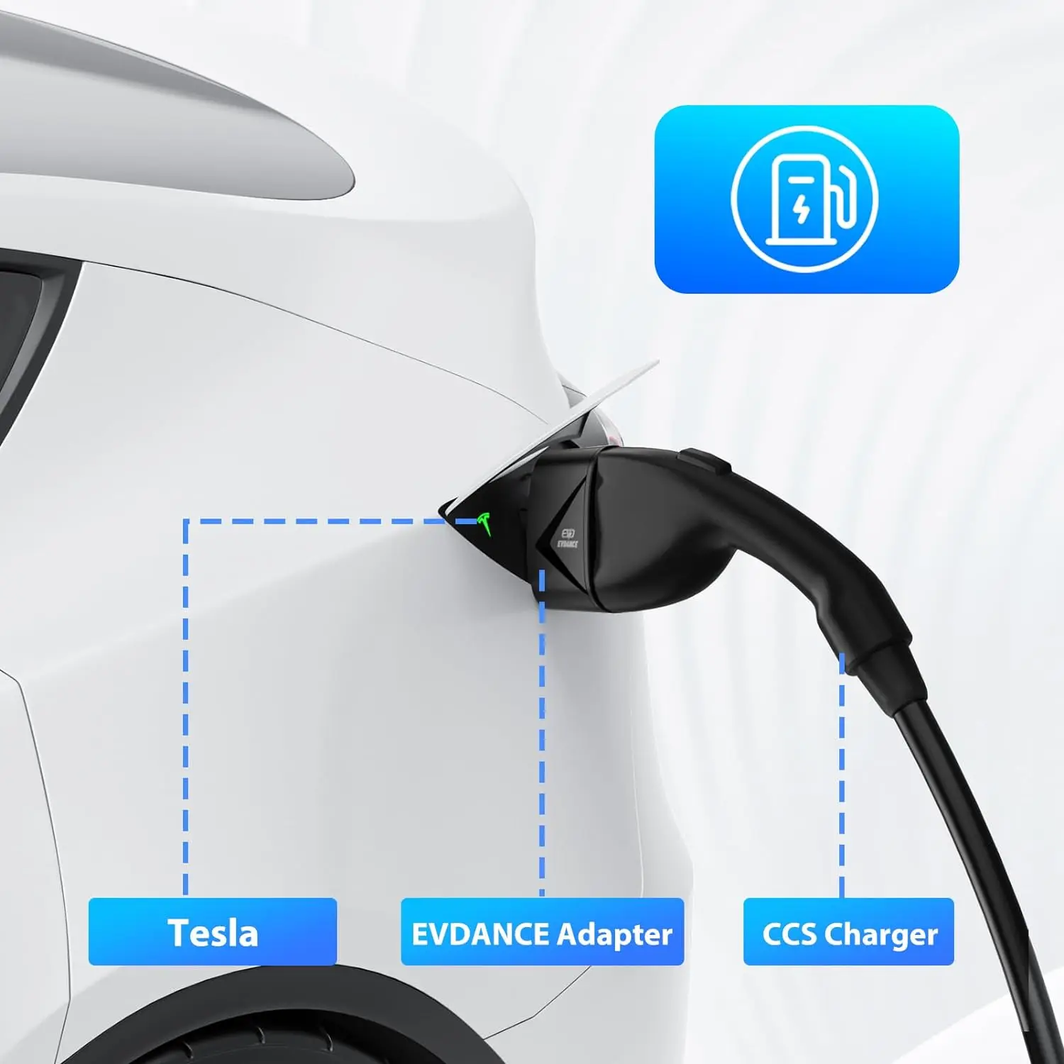 Супер зарядное устройство evdance ccs1 для tesla - Фотография_6