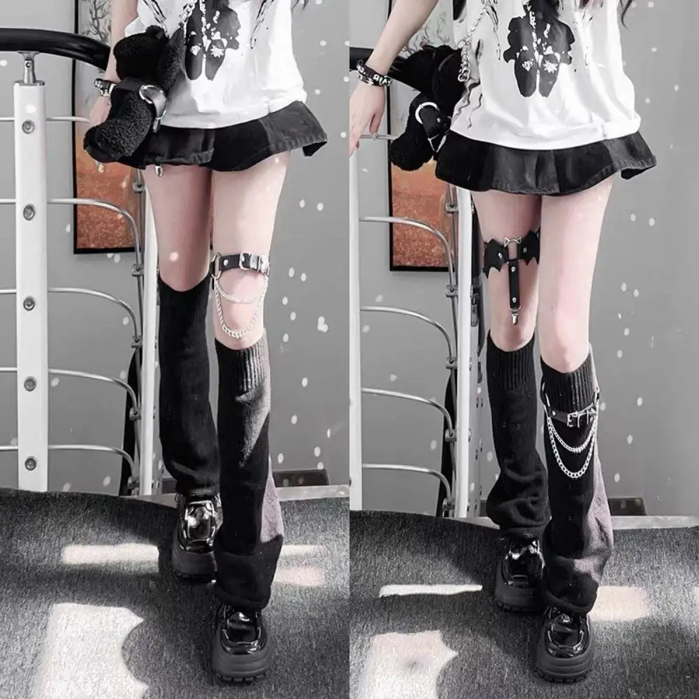 Горячая лолита jk вязаные носки - Фотография_3