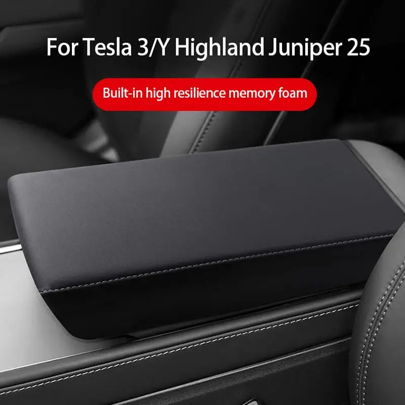 Чехол на подлокотник автомобиля для tesla highland 2024 juniper 2025 - Фотография_4