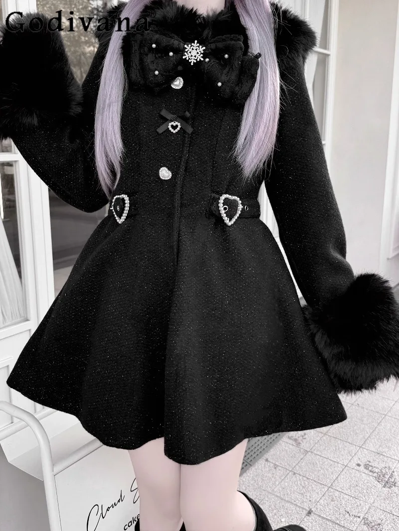 Оригинальное японское пальто в стиле лолиты - Фотография_2