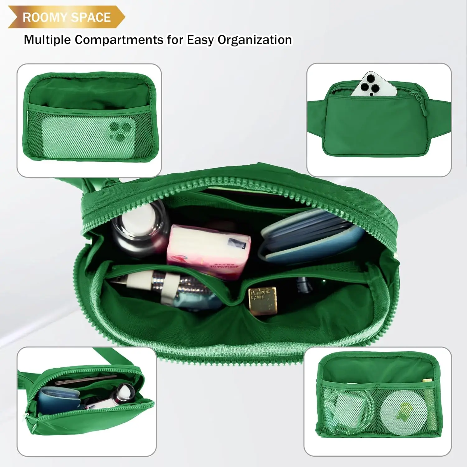 Поясная сумка объемом 2 л для женщин и мужчин - Фотография_5