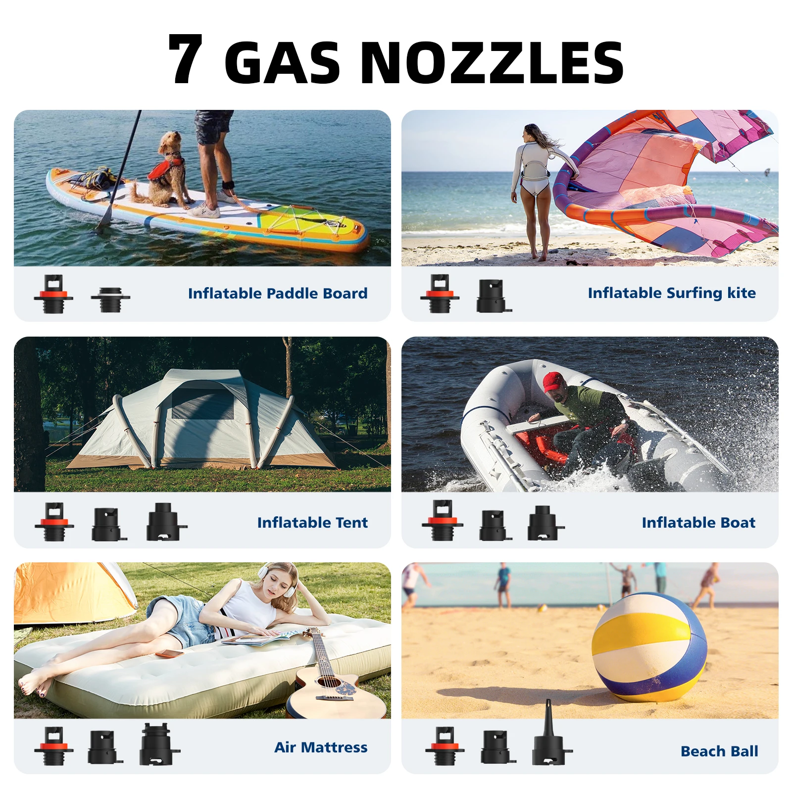 Cycplus d14pro 20psi электрический насос для накачивания sup 38 - Фотография_5