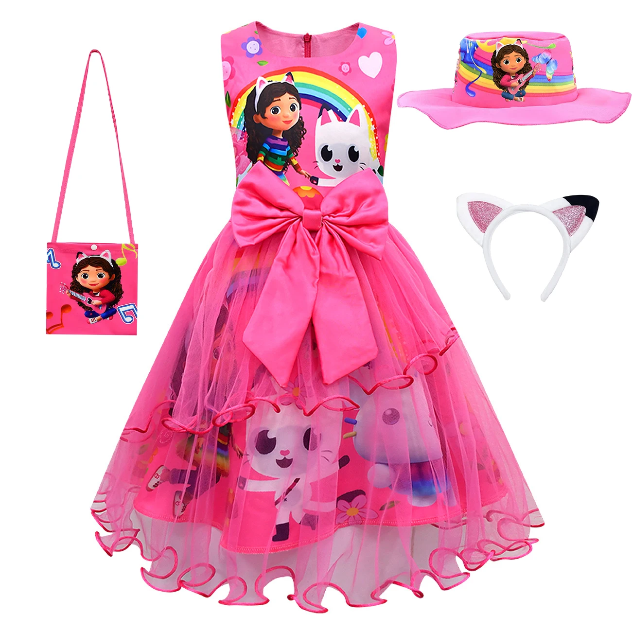 Детский костюм габби с шляпой - Фотография_3