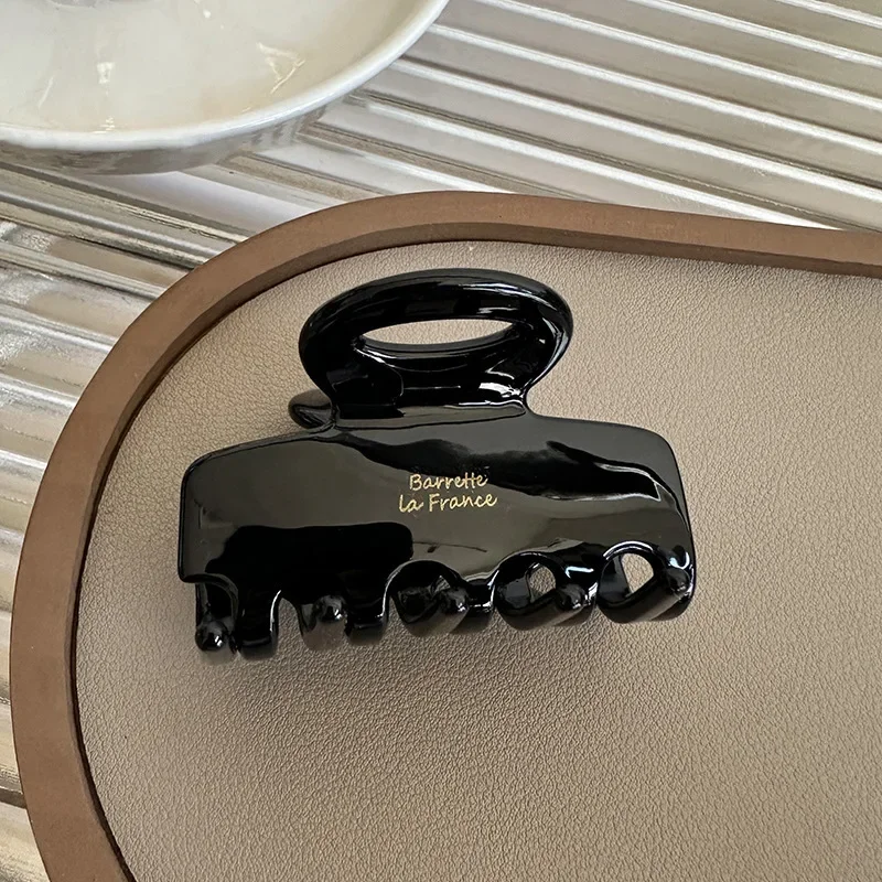 5,5 см длинные ацетатные заколки для волос в виде крабов - Фотография_6