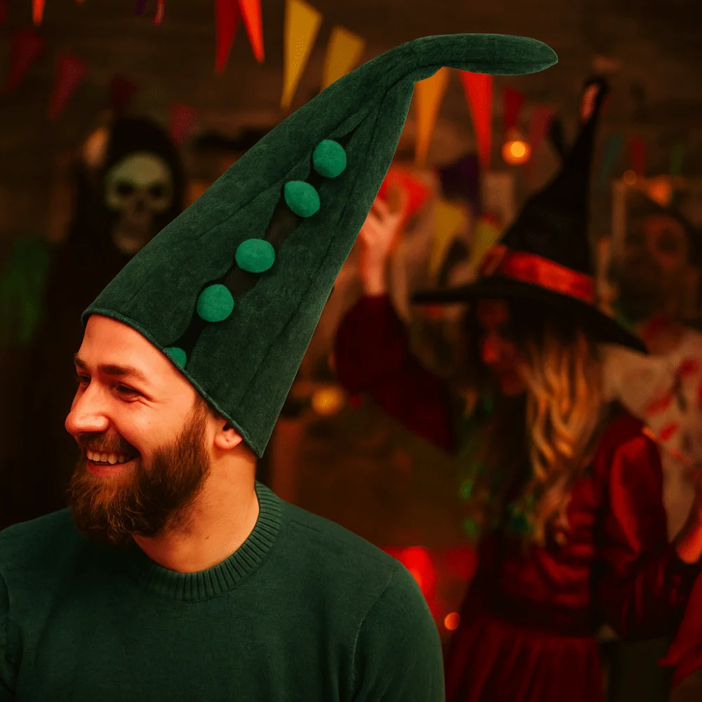 Полиэстеровая шляпа в форме горошка - Фотография_3