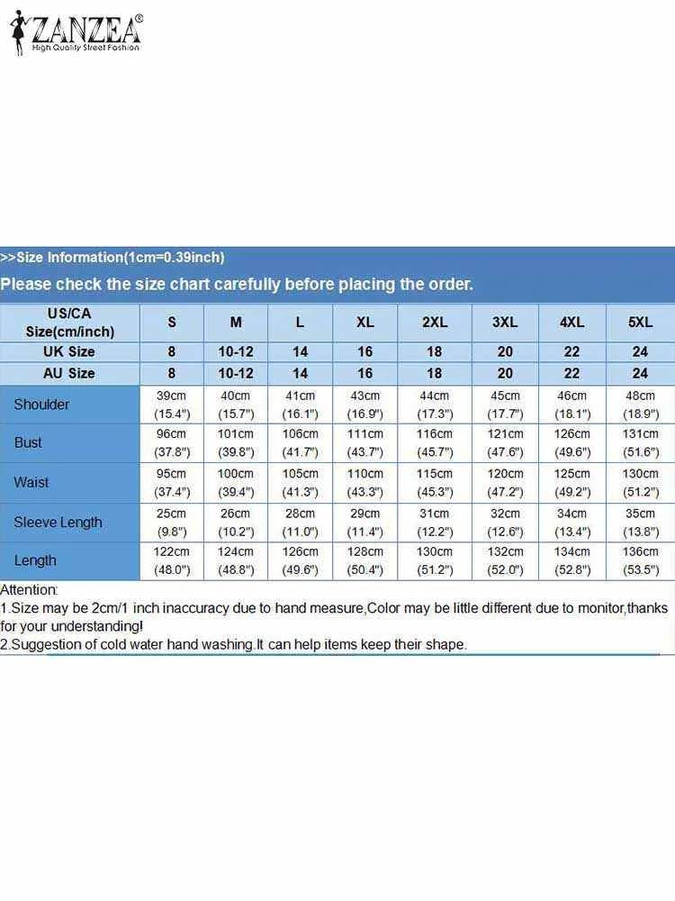 Zanzea модное летнее платье с оборками - Фотография_6