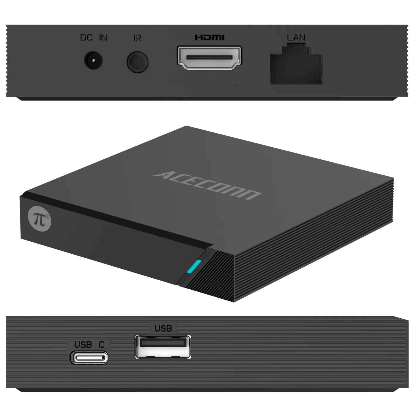 Aceconn pi2 π2 4k 2160p linux stb - Фотография_3