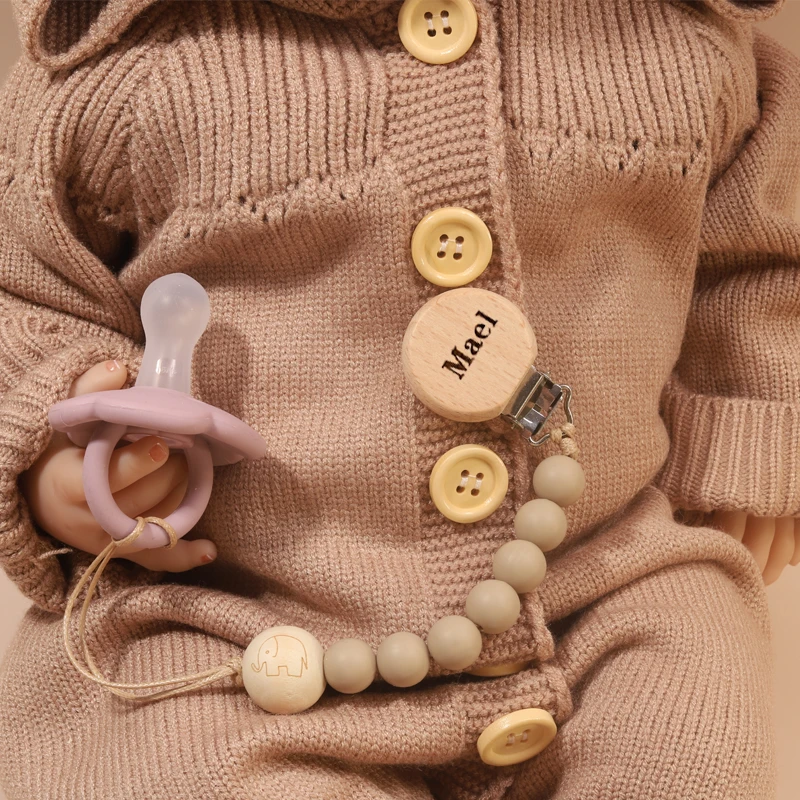 Персонализированный зажим для детской соски - Фотография_4