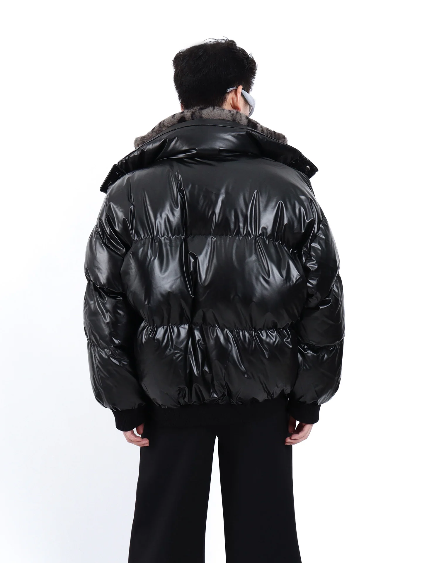 Модные мужские парки из двух предметов с леопардовым принтом - Фотография_5