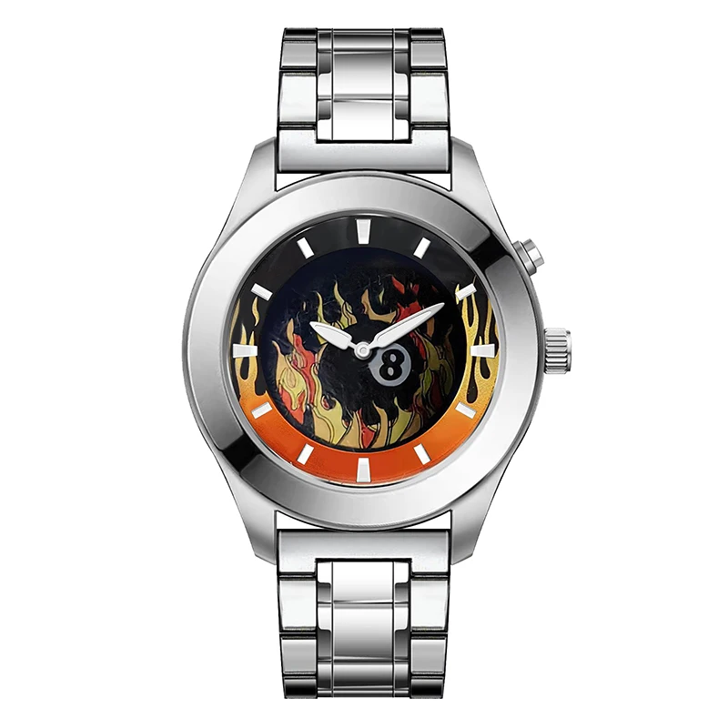 Ретро часы millennium с динамическим пламенным циферблатом - Фотография_3