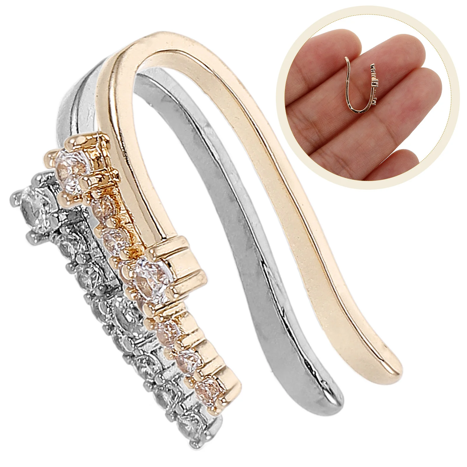 Непирсинговое кольцо в носу