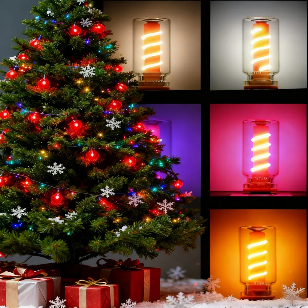 Usb светодиодная спиральная накаливания с сенсорным затемнением - Фотография_6