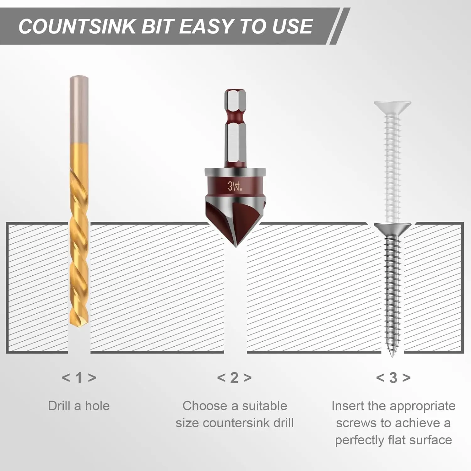 Набор для снятия фаски с пятью лезвиями - Фотография_3