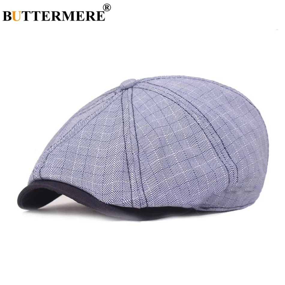 Buttermere клетчатая кепка газетчика цвета хаки - Фотография_2