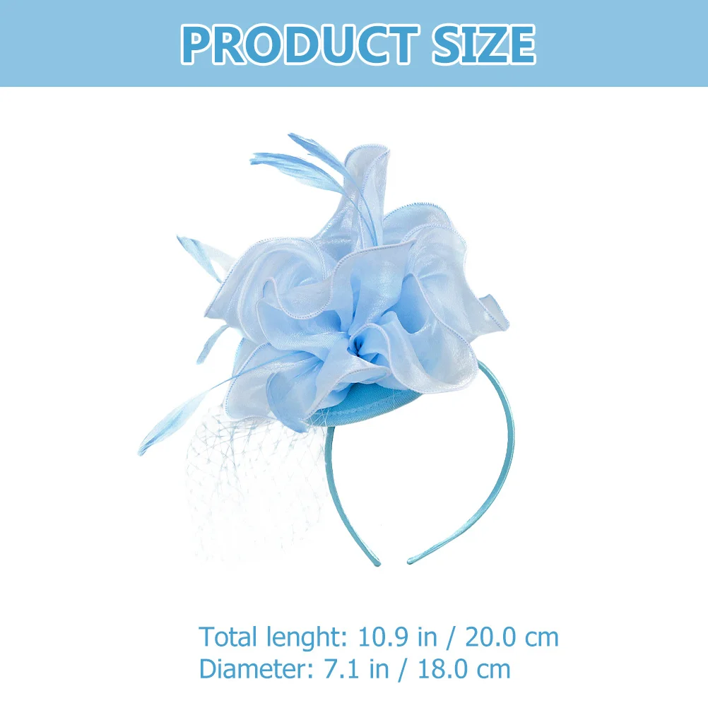 Очаровательная сетчатая повязка на голову для волос - Фотография_6