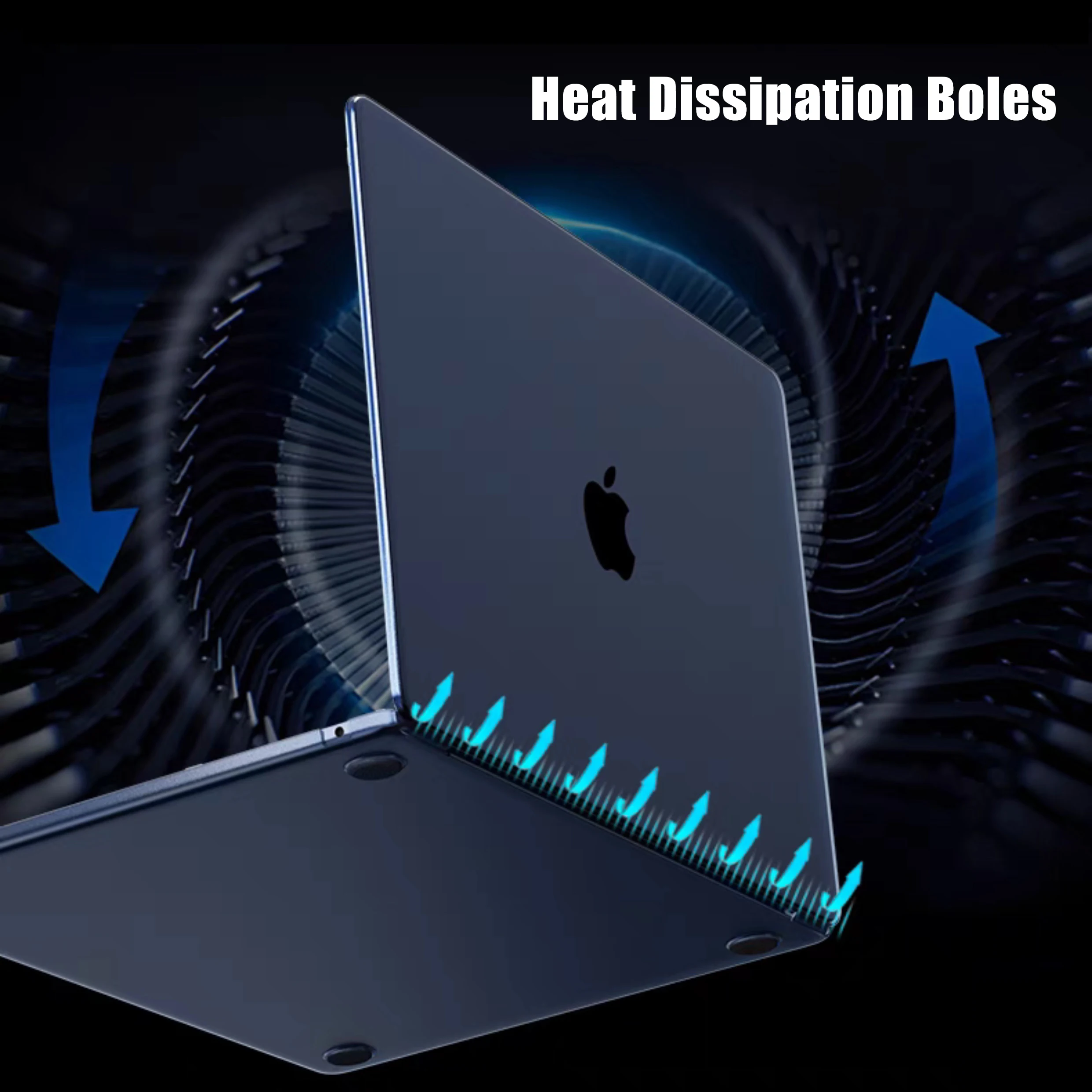 Ультратонкий чехол для ноутбука m4 2025 для macbook air 13 15 - Фотография_3