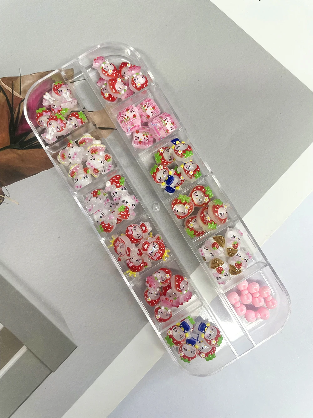 Sanrio гавайи черная кожа hellokitty - Фотография_5