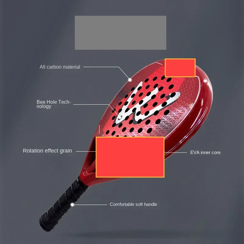 Весло для пляжного тенниса из углеродного волокна - Фотография_2