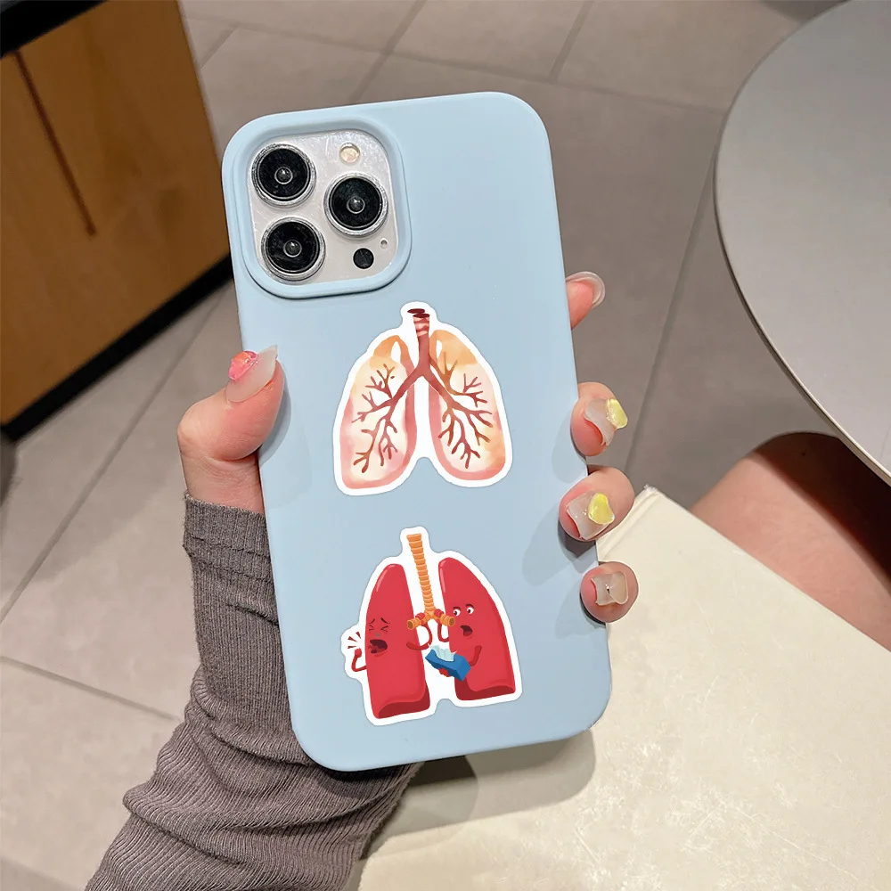 Стикеры с рисунком органов и легких - Фотография_6