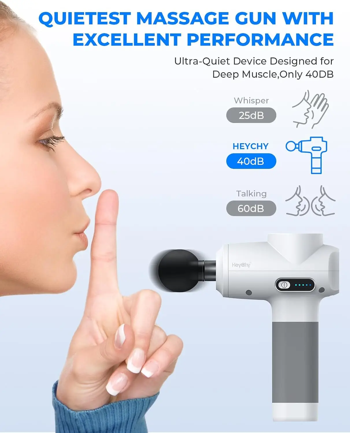 Пистолет для массажа глубоких тканей - Фотография_5