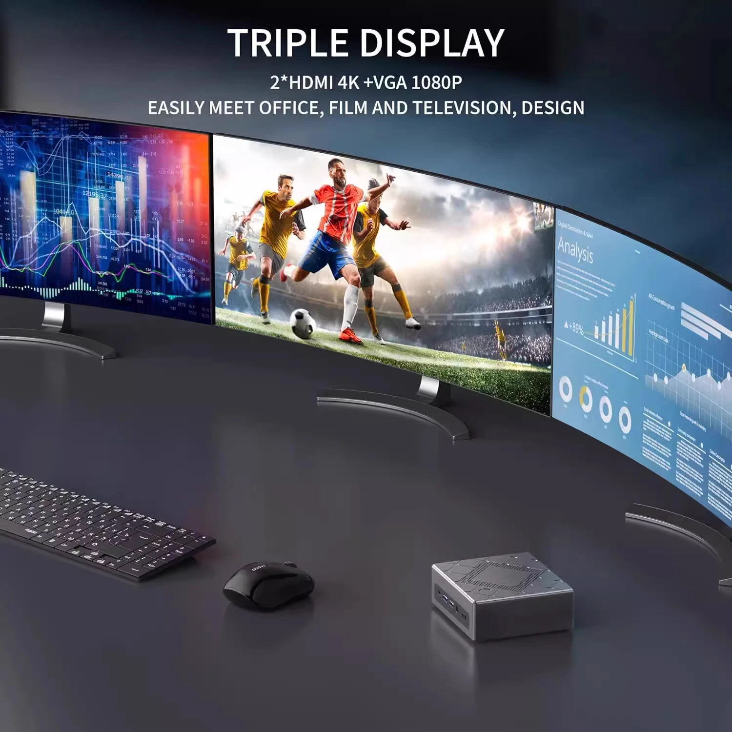 Ck12 мини-пк 12-й intel core i5-12450h type-c 4 * usb3 - Фотография_5