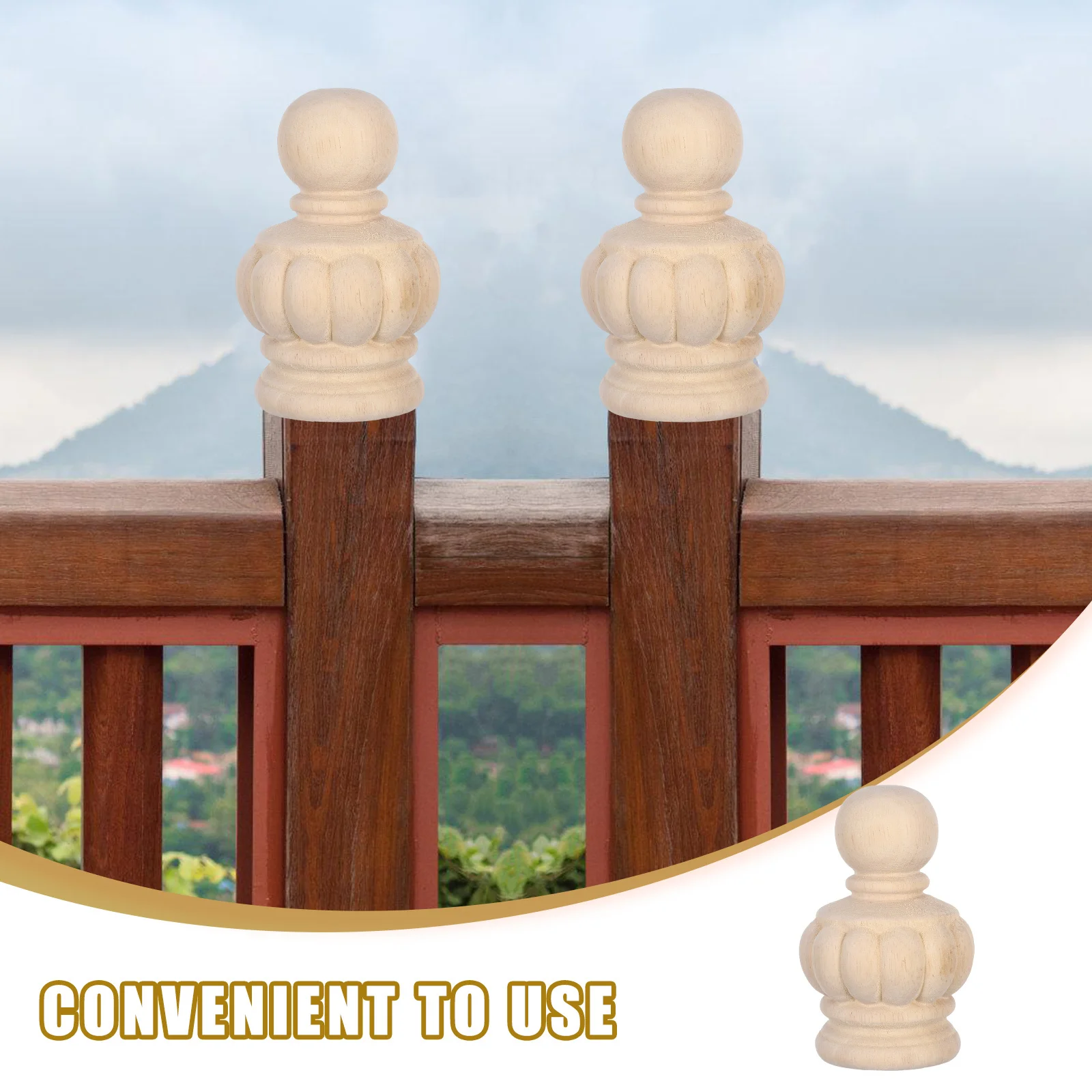 Деревянный наконечник для лестницы - Фотография_6