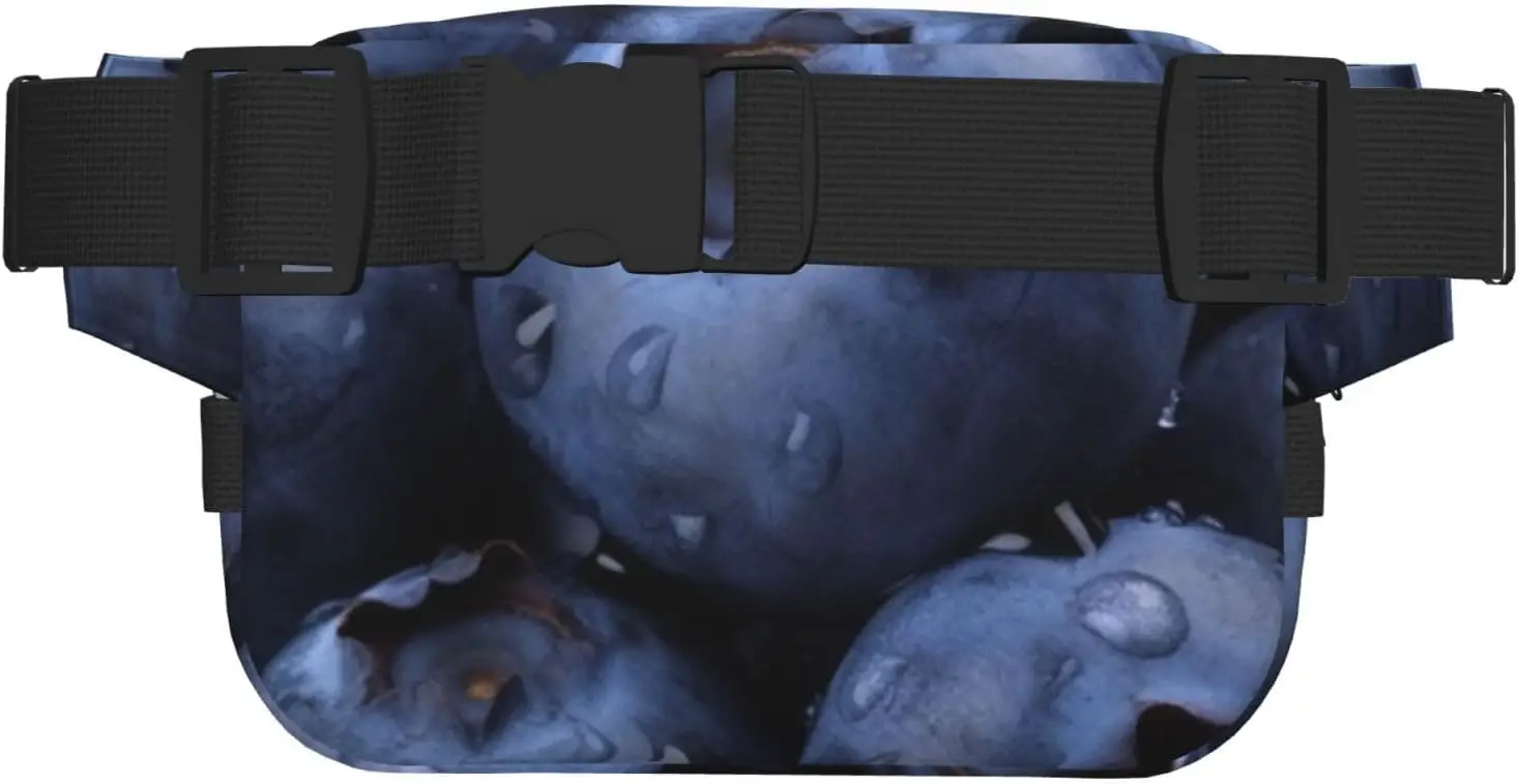 Черничные поясные сумки для мужчин и женщин - Фотография_3