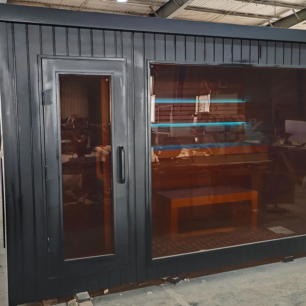 Наружная сауна с полным спектром и низким излучением - Фотография_4