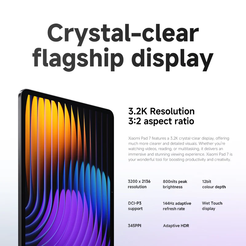 Глобальная версия планшета xiaomi pad 7 - Фотография_3