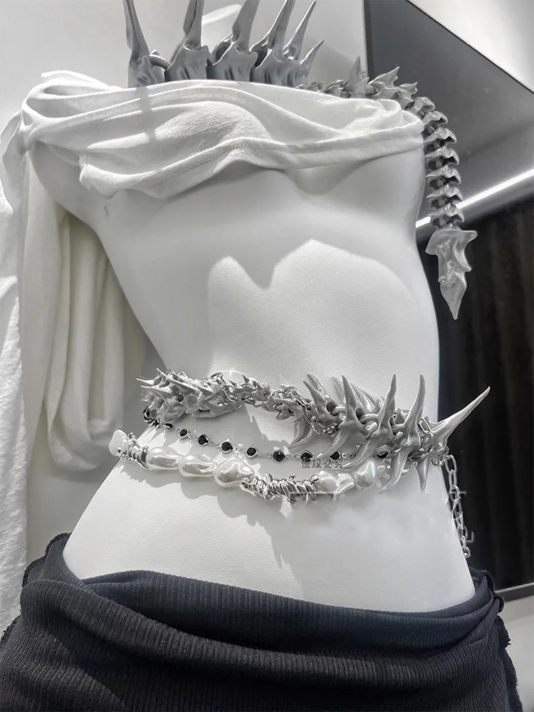 Цепочка на талию из кости позвоночника - Фотография_3