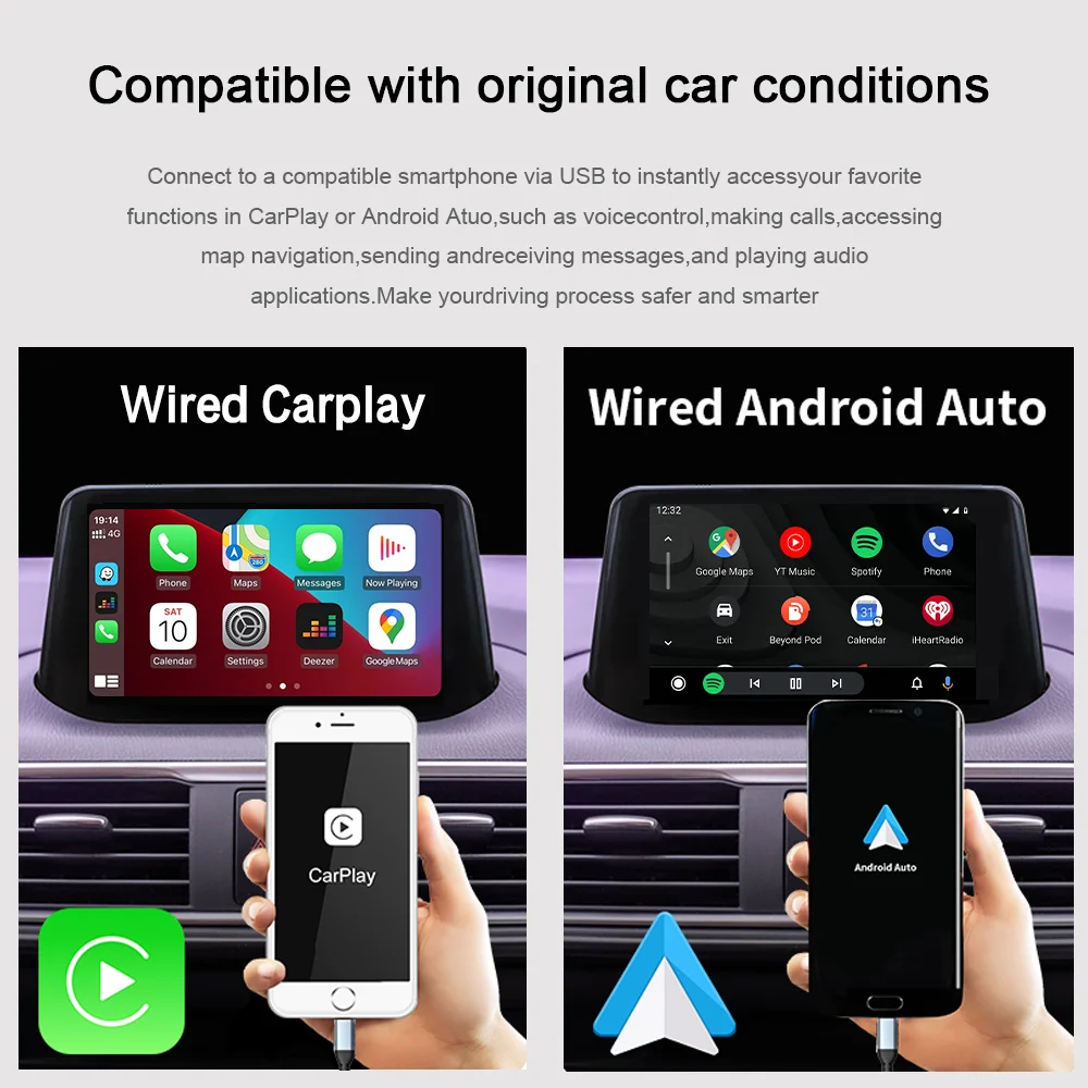 Автомобильный обновленный usb bluetooth адаптер carplay для android - Фотография_2