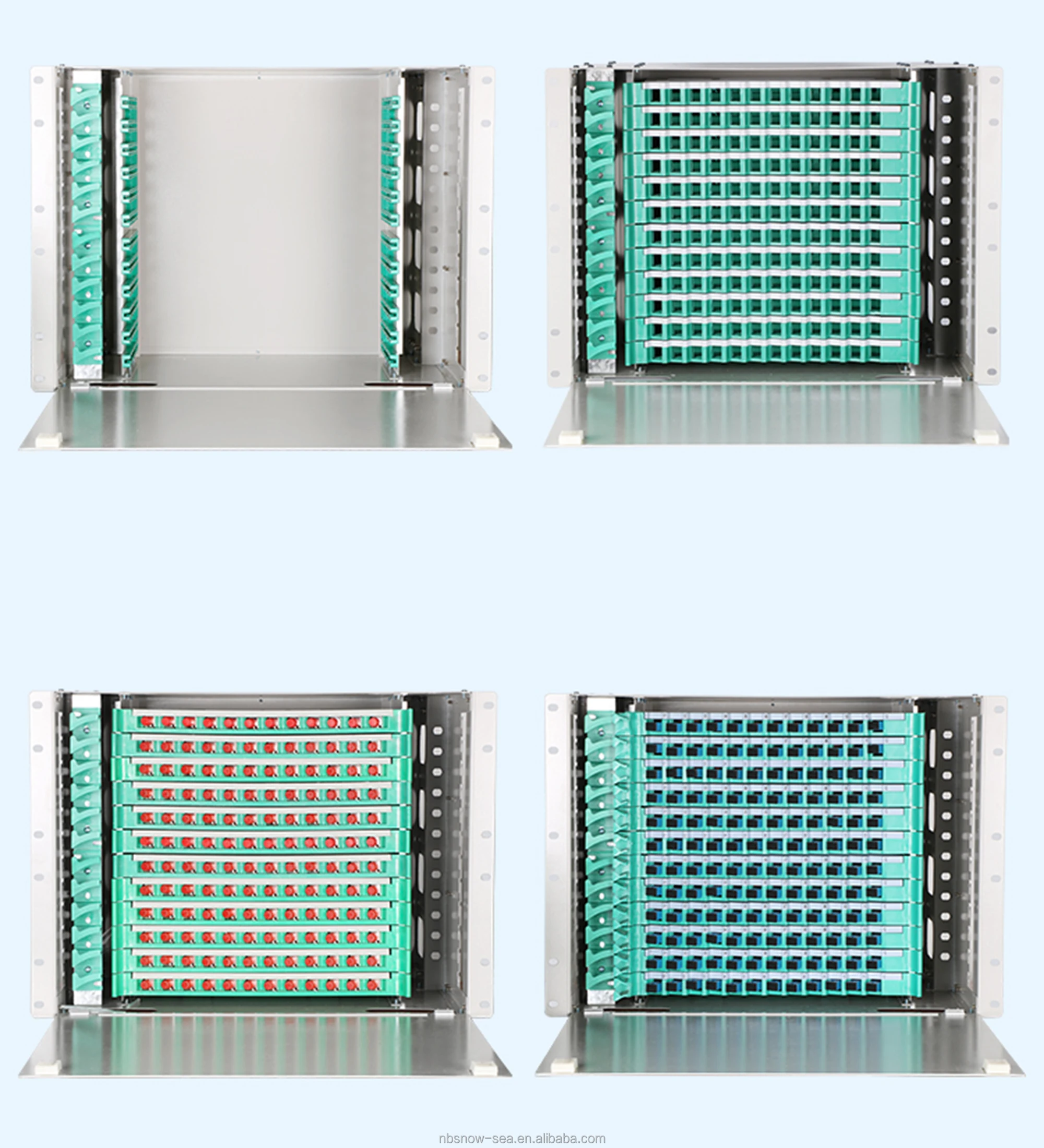 14-ядерная оптическая распределительная рамка odf с полной нагрузкой - Фотография_5