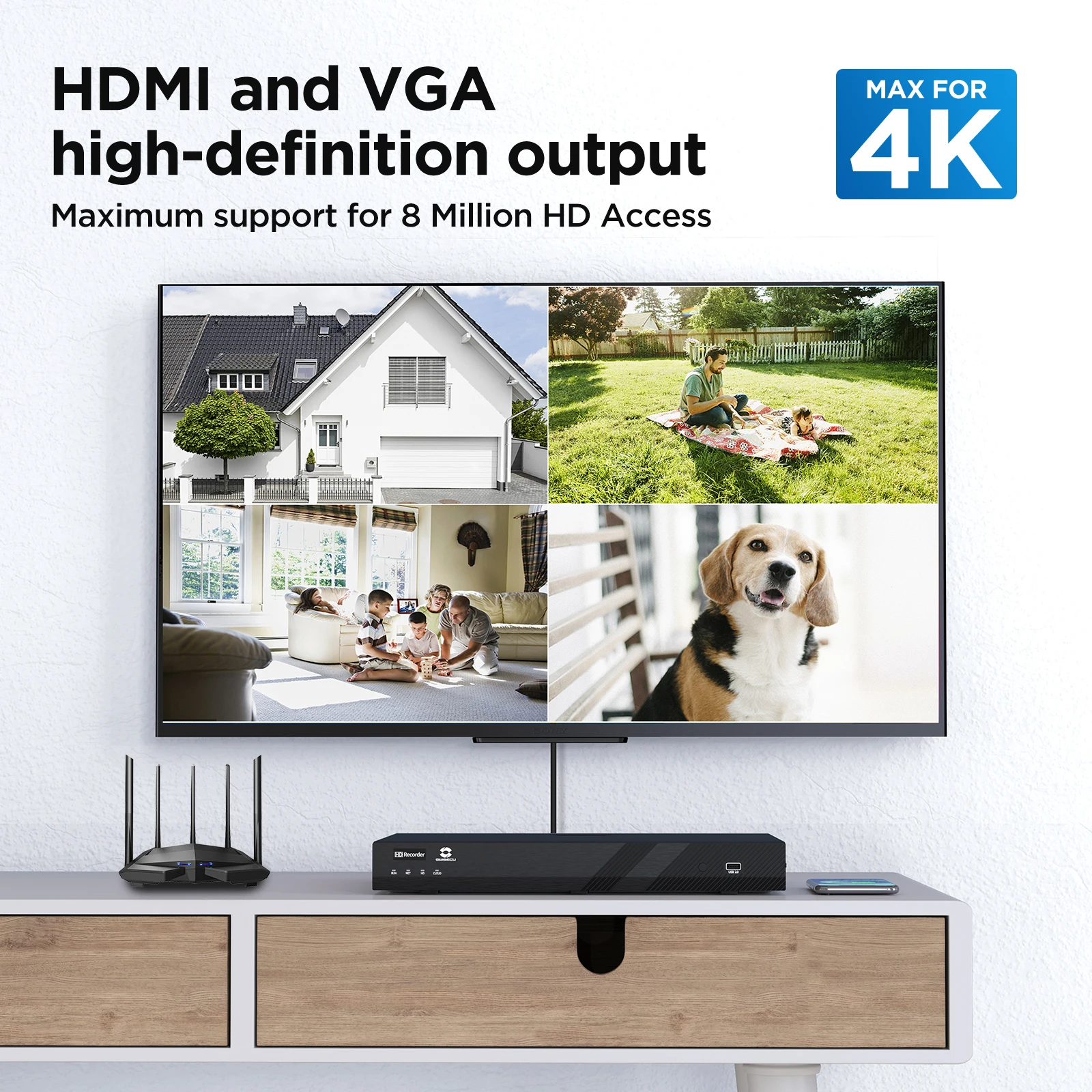 Gwsecu 16ch 4tb 4k h - Фотография_3