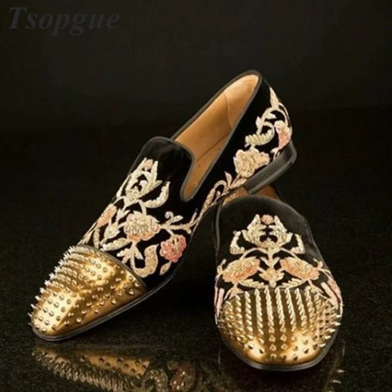 Мужские туфли-лодочки из красного