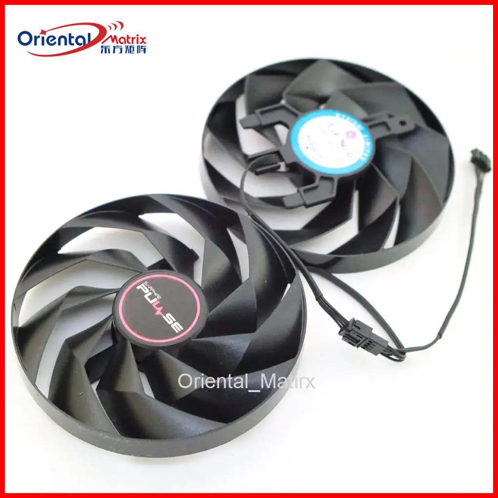 Вентилятор vga для видеокарты sapphire rx7600xt 7700xt 7800xt