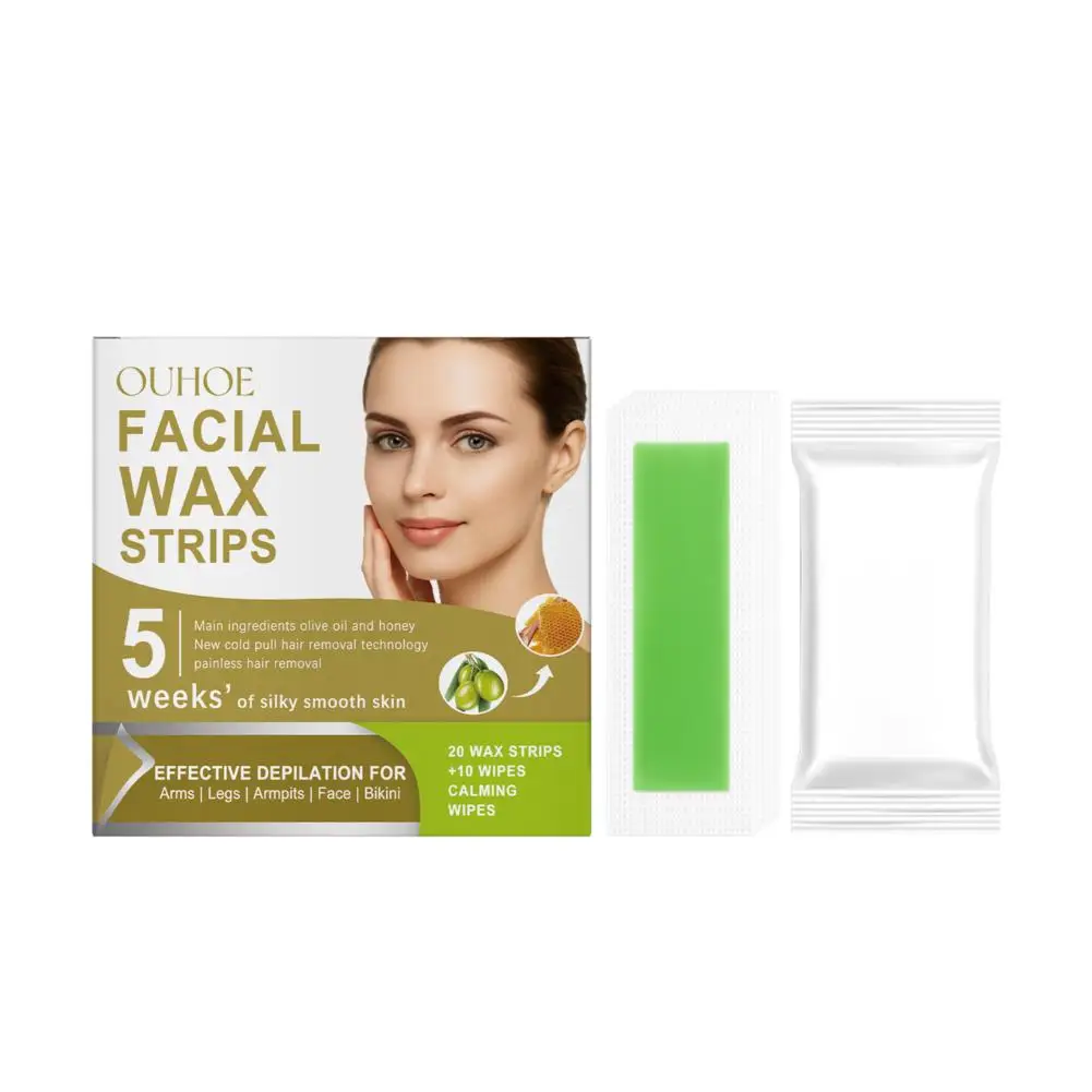 Восковые полоски для удаления волос на лице - Фотография_2