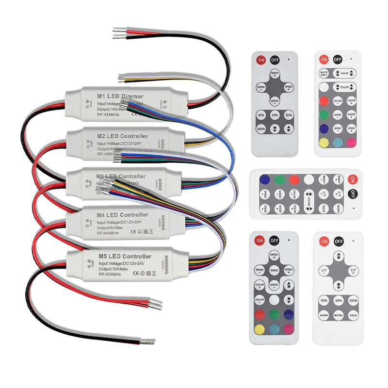Мини-светодиодный диммер dc12-24v