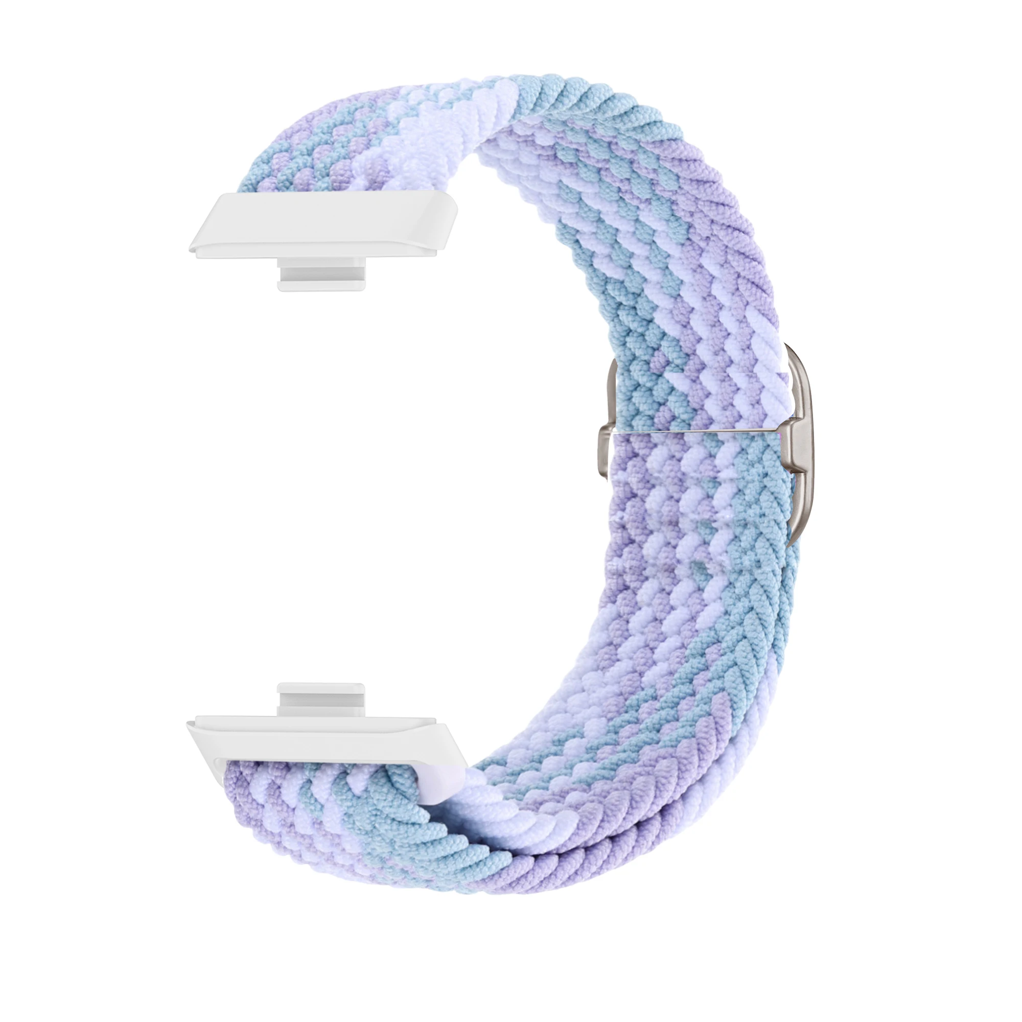 Плетеный ремешок solo loop для часов huawei fit 3 4 - Фотография_3