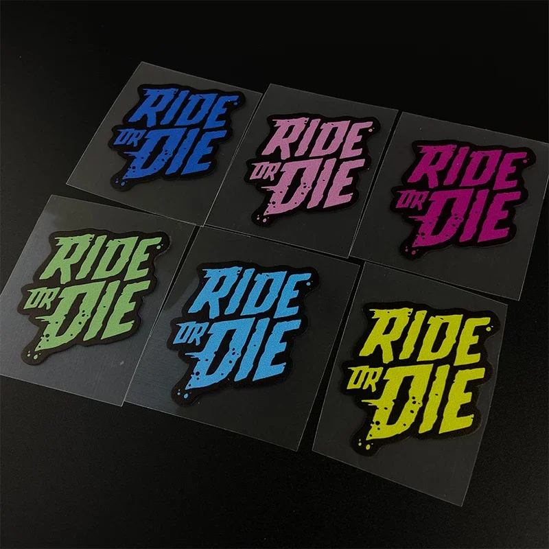 Наклейки на раму велосипеда ride or die - Фотография_5