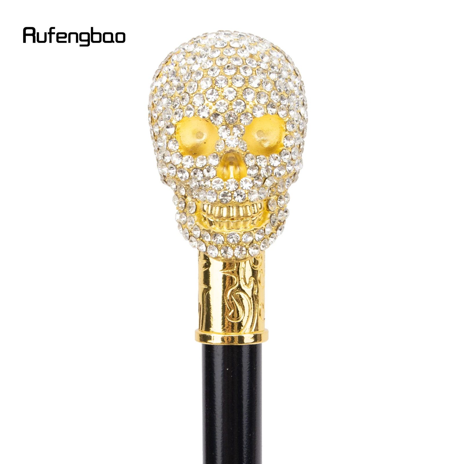 Искусственный белый бриллиантовый череп - Фотография_3