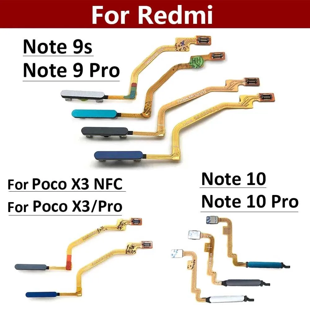 Отпечаток пальца для xiaomi redmi note 9 10 pro 9s poco x3 pro m3