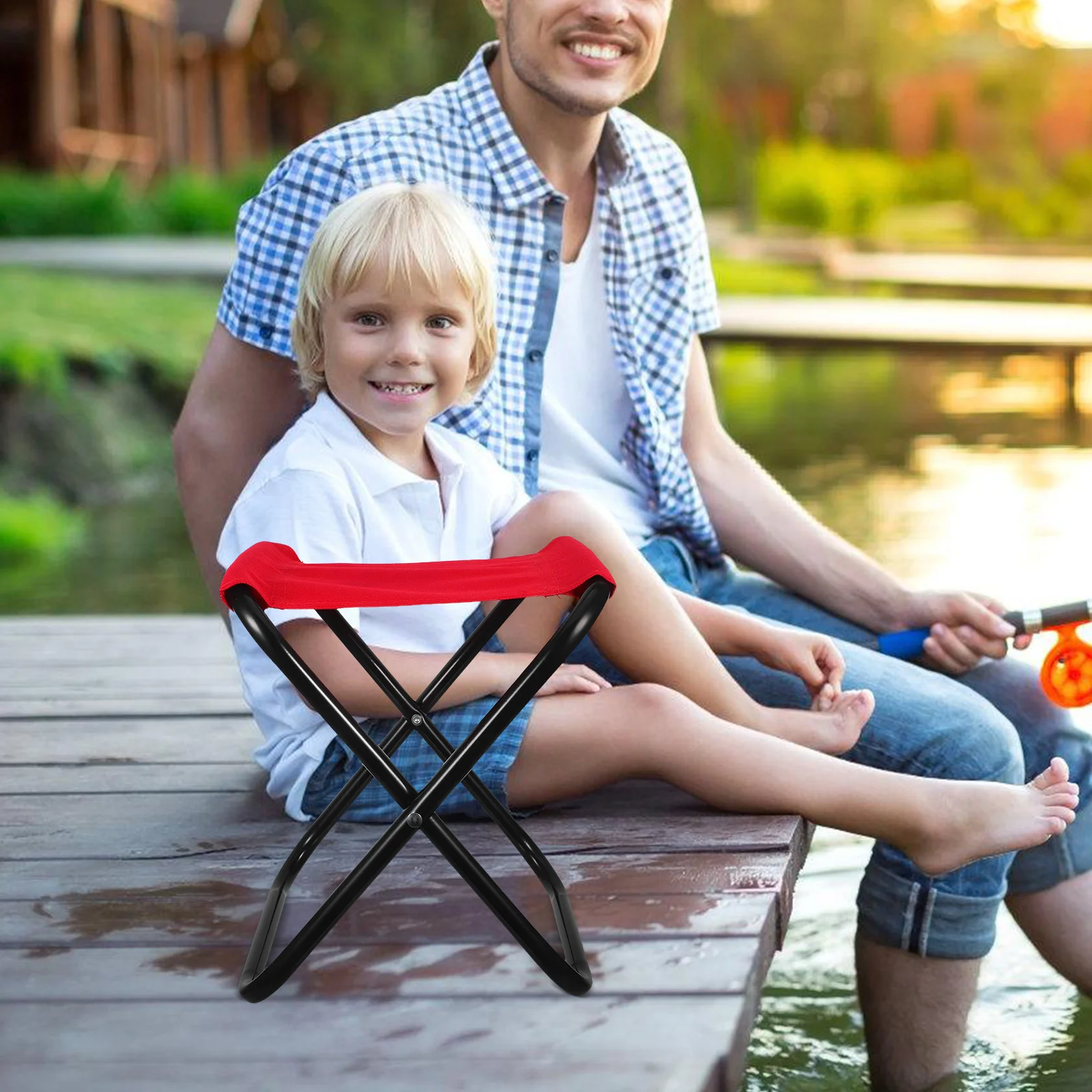 Портативный складной стул - Фотография_6